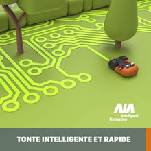 Load image into Gallery viewer, WORX LANDROID Vision WR206E.1, Robot Tondeuse sans Fil périphérique 600 m² Surf.Max 700 m², Installation en 30 Min, Caméra 4K + IA Adaptative, évite Tous Les Obstacles, Coupe des Bordures, Multizone