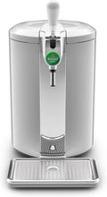 Load image into Gallery viewer, Krups Beertender Machine bière pression, Fûts de 5 L, Marques du groupe Heineken, Témoin lumineux, Température et mousse parfaites, Bière fraîche, Installation facile, Compact noire VB450E10