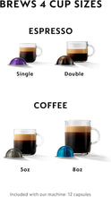 Load image into Gallery viewer, Nespresso Vertuo Plus Deluxe Coffee and Espresso Maker by De'Longhi, Matte Black