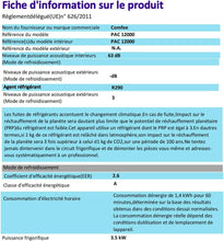 Load image into Gallery viewer, COMFEE' Climatiseur Mobile 9000 BTU/h 2,6kW, 3-EN-1 Refroidisseur Déshumidificateur Ventilateur, Fonction Follow me, Minuterie, Mode nuit, Pour salon et maison de 33㎡/88m³, MPPH-09CRN7, R290