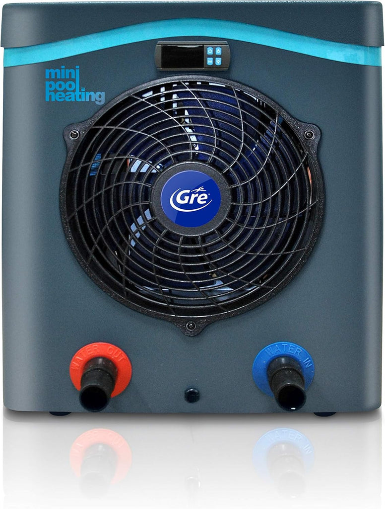 HPM40 HPM40-Mini Pompe à Chaleur pour Piscine Hors Sol jusqu'à 40 m3,Noir -