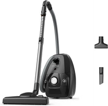 Load image into Gallery viewer, Rowenta Green Force Max Silence Vacuum Cleaner with Bag, 900 W Max, High Filtration, Quiet, Eco-Responsible, Made in France, Black/Aluminium RO6136EA