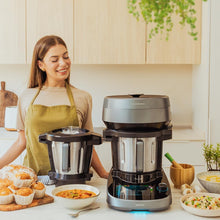 Load image into Gallery viewer, Cecotec Robot de Cuisine Mambo Black. 23 Fonctions, 10 Niveaux de Température, 1700W, 2,5 kg de Pâte, Cruche de 3,3L, 10 Vitesses, Minuterie, Température Réglable de 37 °C à 120 °C