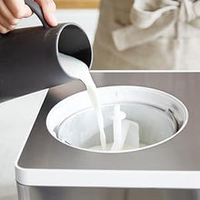 Load image into Gallery viewer, Elisa 2.0L Ice Cream Maker and Yogurt Maker with 180W Self-Cooling Compressor, Stainless Steel Ice Cream Maker with Cooling and Heating Function, Recipe Booklet Included