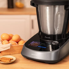 Load image into Gallery viewer, Cecotec Robot de Cuisine Mambo Black. 23 Fonctions, 10 Niveaux de Température, 1700W, 2,5 kg de Pâte, Cruche de 3,3L, 10 Vitesses, Minuterie, Température Réglable de 37 °C à 120 °C
