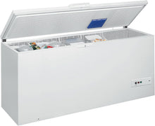 Load image into Gallery viewer, Congélateur coffre Whirlpool WHM4611 - Froid statique / 437 litres / Blanc / A+ / Pose libre