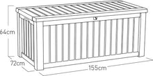 Load image into Gallery viewer, KETER Coffre de rangement extérieur ROCKWOOD - 570 litres