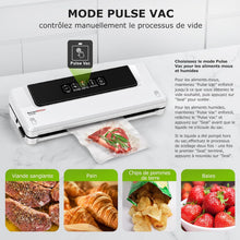 Load image into Gallery viewer, Bonsenkitchen Food Vacuum Sealer - Vacuum Sealer for Vacuum Cooking and Preserving Fresh Food, Including Vacuum Bags 40