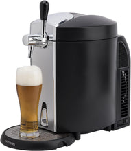 Load image into Gallery viewer, H.Koenig Tireuse à Bière compatible tous Fûts Universels Pressurisés de 5L Inox BW1778, Machine, Pompe, Pression domestique, Professionnelle, Universelle, Refroidissement intégré 4°C