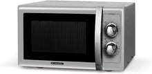 Load image into Gallery viewer, SCHNEIDER - SMW25VMS - Microwave - Grill - 25 liters - 900 watts - Vintage - Timer - Silver