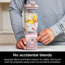 Load image into Gallery viewer, Ninja Blast Max, Portable Blender + Twist &amp; Go, Personal Smoothie, Blend, Ice Crush, 3 Programs, Cordless, 22 oz removable Vessel, Dishwasher Safe, Leakproof, Pink, BC251PK