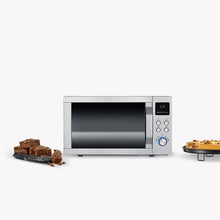 Load image into Gallery viewer, SEVERIN Four à micro-ondes 30 L, 2 500 W, avec fonction gril et chaleur tournante, avec 5 niveaux de puissance, 10 programmes automatiques, Inox/Noir, MW 7775