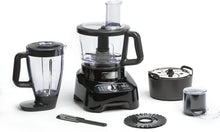 Load image into Gallery viewer, Moulinex Robot multifonction, 1000 W, 28 fonctions, Bol 3 L, Blender 2 L, Hachoir, Disques pour râper et émincer, Lames inox titanium, Robot cuisine, DoubleForce FP821811