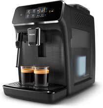 Load image into Gallery viewer, Philips Series 2200 Espresso Machine - Coffee Bean - LatteGo Milk Frother, 3 Coffee Specialties, Intuitive Touch Screen, Glossy Black (EP2231/40)
