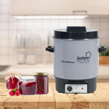 Load image into Gallery viewer, Kochstar K99104035 Electric Sterilizer with Thermostat and Tap 27 Litres 50 x 46.5 x 37 cm Grey