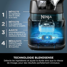 Load image into Gallery viewer, Ninja Detect Power Blender Pro &amp; Single Serve 2-in-1, 1200W Blender with 2L Container, 2 Individual Cups, Blender for Smoothies and Iced Drinks, Vegetable Chopping, Black, TB301EU