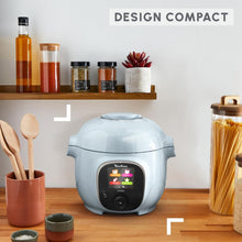 Load image into Gallery viewer, Moulinex, Cookeo Multicuiseur intelligent 6L, 150 recettes intégrées, Cuisson sans surveillance, Ecran intuitif, Guide de cuisson, Application MyMoulinex, 1600W, Blanc, 15 ans réparabilité