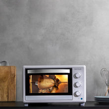 Load image into Gallery viewer, Cecotec Bake&amp;Toast 4600 Black Gyro Countertop Oven, 46 L, 2000 W, 12 Combinable Heating Functions, Includes Rotating Spindle, Crumb Catcher Tray.