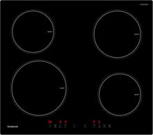 Load image into Gallery viewer, Gudsunal Plaque induction 4 feux, Table de Cuisson Encastrable,7200W, 9 niveaux de chauffage,Boost, Minuterie, Arrêt automatique, Verrouillage de sécurité enfant