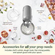 Load image into Gallery viewer, Cuisinart SMD-50BC Precision Pro Mélangeur numérique sur pied de 5,5 litres, métal, doublure argentée