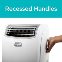 Load image into Gallery viewer, BLACK DECKER 14 000 BTU Climatiseur portable avec chaleur et télécommande, blanc