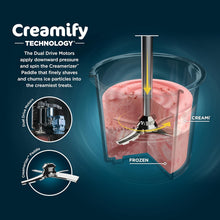 Load image into Gallery viewer, Ninja CREAMi Deluxe Ice Cream &amp; Frozen Treat Maker for Ice Cream, Sorbet, Milkshakes, Frozen Yogurt, &amp; More, 11-in-1, XL Capacity, Silver, Includes (2) Family-Sized 24 oz. Tubs, NC501