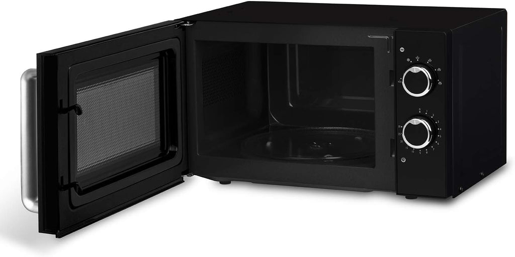H.Koenig Microwave Oven Grill 2 in 1 VIO9, 25L, 27cm Turntable, 10 Cooking Modes up to 1000W, Defrosting, Combined Cooking, LCD Display [Energy Class A+]