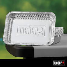 Load image into Gallery viewer, Weber Q1400 Barbecue électrique avec support, surface de cuisson 43 x 32 cm, nomade, grille en fonte émaillée divisée en 2 parties, couvercle et cuve en fonte d'aluminium - Gris foncé (52020853)