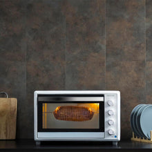 Load image into Gallery viewer, Cecotec Bake&amp;Toast 4600 Black Gyro Countertop Oven, 46 L, 2000 W, 12 Combinable Heating Functions, Includes Rotating Spindle, Crumb Catcher Tray.