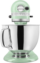Load image into Gallery viewer, KitchenAid Robot Pâtissier I Artisan I Robot cuisine multifonctions à tête inclinable I Avec 4 accessoires I Bol de 4,8L | Crème