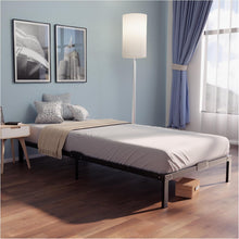 Load image into Gallery viewer, Dreamzie Cadre de Lit 160x200 avec Sommier - Sommier 160x200 avec Pieds - Hauteur de 35 cm - Structure Solide, Assemblage Facile et Espace de Rangement
