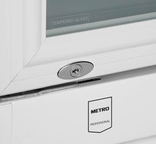 Load image into Gallery viewer, METRO Professional Réfrigérateur à Boissons GSC2360B, Acier/Verre, 62 x 63.6 x 175.3 cm, 347 L, avec Serrure, Noir