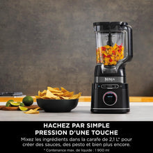Load image into Gallery viewer, Ninja Detect Power Blender Processor Pro 3-in-1, Blender 1200W, Mixing Bowl, Blender Blade, Individual Cup, Container, Knead, Blender, Chopping &amp; Mixing, Black, TB401EU