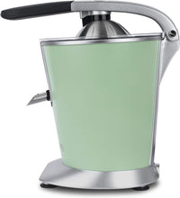 Load image into Gallery viewer, H.Koenig AGR80 160W Professional Electric Citrus Juicer Stainless Steel Lever and Filter Drip Free BPA Free Dishwasher Safe Parts