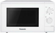 Load image into Gallery viewer, Panasonic NN-E20JWMEPG Microwave Oven with Glass Turntable, 20L, 800W, Defrost, 5 Power Levels, Timer, White