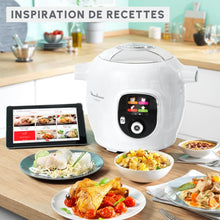 Load image into Gallery viewer, Moulinex Cookeo Mini Smart High Pressure Multicooker, 3L, 2 People, 150 Built-in Recipes, Unattended Cooking, Step-by-Step Guide, Compact, Moulinex App CE880410