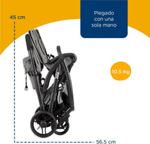 Load image into Gallery viewer, Joie - Evalite™ Duo - Poussette Double - Siège Arrière Inclinable À Plat - Pliage Facile &amp; Compact - Compatible Sièges Auto - Suspension 4 Roues - Harnais 5 Points SoftTouch - Dès la naissance