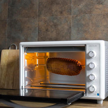 Load image into Gallery viewer, Cecotec Bake&amp;Toast 4600 Black Gyro Countertop Oven, 46 L, 2000 W, 12 Combinable Heating Functions, Includes Rotating Spindle, Crumb Catcher Tray.