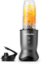 Load image into Gallery viewer, Nutribullet Pro 1200, Blender électrique, Broyeur, Smoothie Blender, Blender multifonctions, puissance 1200w, verres 700ml et 900ml, noir, NB120MB