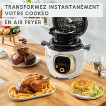 Load image into Gallery viewer, Moulinex Cookeo Mini Smart High Pressure Multicooker, 3L, 2 People, 150 Built-in Recipes, Unattended Cooking, Step-by-Step Guide, Compact, Moulinex App CE880410