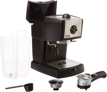 Load image into Gallery viewer, DeLonghi EC155 15 Bar Espresso and Cappuccino Machine, Black