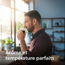Load image into Gallery viewer, Philips Série 5400 Machine Expresso - Café à Grain - LatteGo Mousseur à Lait, 12 Spécialités de Café, Affichage Intuitif, 4 Profils Utilisateur, Noir (EP5441/50)