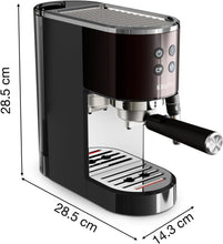 Load image into Gallery viewer, Krups Virtuoso+, Machine expresso, Machine a cafe à pompe, expresso machine a cafe moulu ou dosettes, 15 bars, Inox, Buse vapeur, Espresso et cappuccino, XP444G10