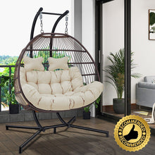 Load image into Gallery viewer, Chaise balançoire avec support,