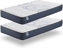 Load image into Gallery viewer, NATURALEX - Matelas PerfectSleep 180x200 - Épais 30 cm - Soutien Mousse à mémoire de Forme - Accueil Blue Latex - Confort Ferme - Respirant - 7 Zones - Réversible - Haute Densité - Fabriqué en Europe