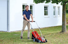 Load image into Gallery viewer, Einhell Tondeuse à gazon sans fil GE-CM 18/33 Li Kit Power X-Change (18V, Largeur de Coupe 33cm, Surface conseillée 200 m²) Livré avec Batterie 4,0 Ah et Chargeur