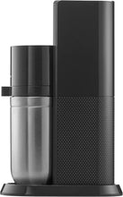 Load image into Gallery viewer, SodaStream Duo Sparkling Water Machine for Glass Jug | Pack of 2 Glass Jugs 1L + 1 Bottle 1L Dishwasher Safe + 1 60L Gas Refill Clip On | Black [Amazon Exclusive]