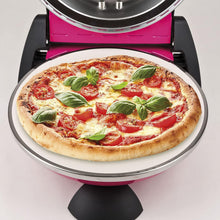 Load image into Gallery viewer, G3 Ferrari G10006 Pizza Express Delizia, 1200 W Pizza Oven, Adjustable Thermostat up to 400°C, Cooks Tasty Pizza in 5 Minutes, Double Resistance, Recipe Book and Spatulas Included - Black
