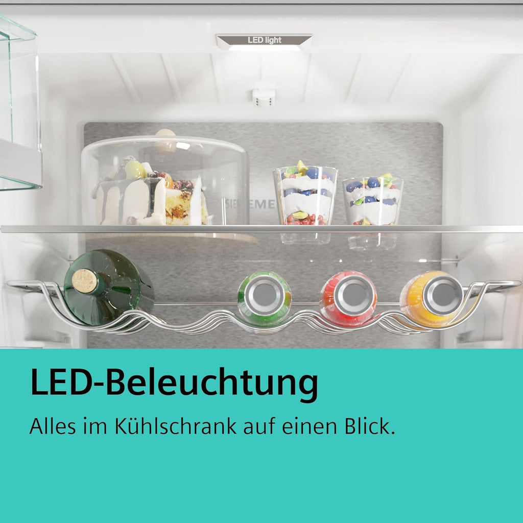 Siemens KI31RADD1 iQ500 - Réfrigérateur encastrable - 102,5 x 56 cm - 165 l - Fabriqué en Allemagne - Très silencieux, hyperFresh Box - Fraîcheur plus longue - Éclairage LED - SuperCooling -