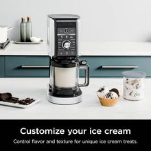 Load image into Gallery viewer, Ninja CREAMi Deluxe Ice Cream &amp; Frozen Treat Maker for Ice Cream, Sorbet, Milkshakes, Frozen Yogurt, &amp; More, 11-in-1, XL Capacity, Silver, Includes (2) Family-Sized 24 oz. Tubs, NC501